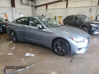 2019 Infiniti Q50 Luxe с VIN JN1EV7AR5KM553643, выставлен на аукционе Copart как лот 56404945 с пробегом 28 815 миль миль и Списание • Salvage title. История ставок и продаж доступна на DreamBid. Изображение 4.