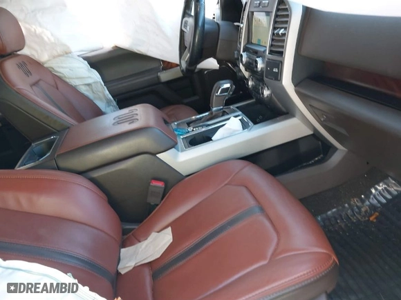 2018 Ford F-150 XL with VIN 1FTEW1EG7JFC09489, listed as a IAAI auction lot 41346016 with 129,436 mi miles. Bid and sale history available at carsss.com. Image 5.