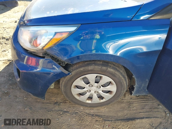 2017 Hyundai Accent SE with VIN KMHCT4AE4HU316264, listed as a IAAI auction lot 41437326 with 165,865 mi miles and . Bid and sale history available at carsss.com. Image 16.