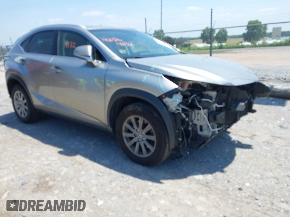 2019 Lexus NX 300 with VIN JTJBARBZ6K2182068, listed as a IAAI auction lot 42564132 with 46,337 mi miles and . Bid and sale history available at DreamBid. Image 1.