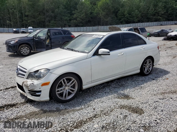 2012 Mercedes-Benz C 300 Sport with VIN WDDGF8BB0CR231058, listed as a Copart auction lot 58540945 with 178,360 mi miles and Salvage title. Bid and sale history available at DreamBid. Image 1.