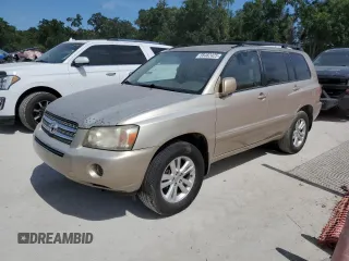 2006 Toyota Highlander z VIN JTEDW21A260004834, wystawiony jako Copart lot #58482425 z przebiegiem Nie podano mil oraz Czysty tytuł • Clean title. Historia ofert i sprzedaży dostępna na DreamBid. Obrazek 1.