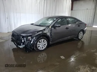 2024 Nissan Sentra S with VIN 3N1AB8BV5RY353989, listed as a Copart auction lot 61553555 with 22,665 mi miles and Salvage title. Bid and sale history available at DreamBid. Image 1.
