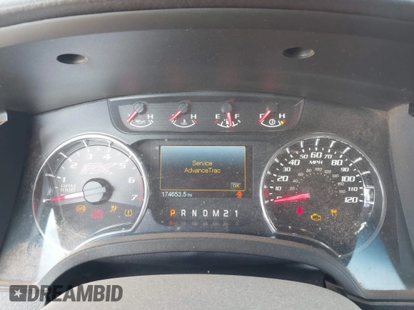 2014 Ford F-150 XL with VIN 1FTFW1ET9EKD44083, listed as a IAAI auction lot 41809060 with 174,653 mi miles and . Bid and sale history available at DreamBid. Image 7.