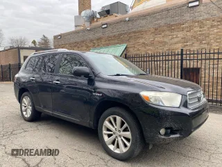 2008 Toyota Highlander Hybrid Limited with VIN JTEEW44A882018093, listed as a Copart auction lot 53865045 with 285,818 mi miles and Clean Title. Bid and sale history available at carsss.com. Image 1.