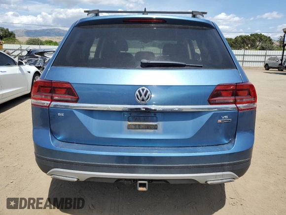 2019 Volkswagen Atlas SE z VIN 1V2UR2CA8KC535228, wystawiony jako Copart lot #57141415 z przebiegiem 54 742 mil mil oraz Szkoda całkowita • Salvage title. Historia ofert i sprzedaży dostępna na DreamBid. Obrazek 6.