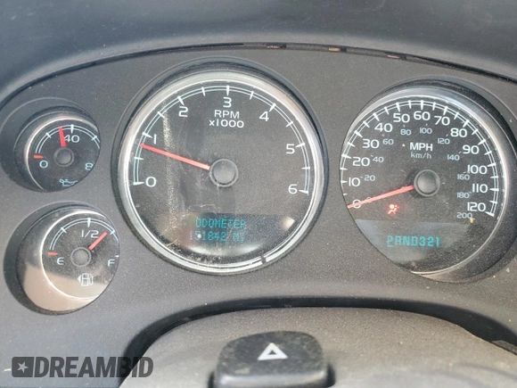 2007 Chevrolet Tahoe LS with VIN 1GNFC13J07R138873, listed as a Copart auction lot 51672405 with 151,842 mi miles and Salvage title. Bid and sale history available at DreamBid. Image 9.