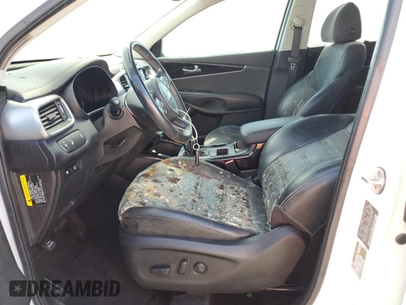 2018 Kia Sorento EX with VIN 5XYPH4A12JG404791, listed as a Copart auction lot 58248545 with Not provided miles and Non repairable. Bid and sale history available at DreamBid. Image 7.