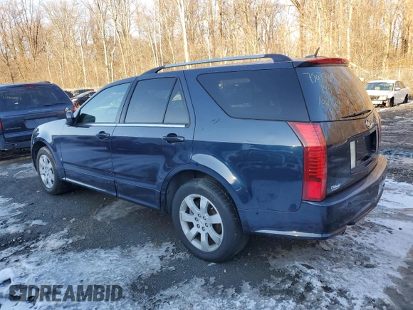 2007 Cadillac SRX with VIN 1GYEE63A270134107, listed as a Copart auction lot 88247655 with 0 mi miles and Salvage Title. Bid and sale history available at carsss.com. Image 2.