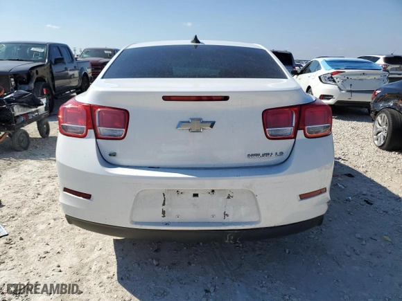 2015 Chevrolet Malibu LS with VIN 1G11A5SL9FF288749, listed as a Copart auction lot 43974285 with 0 mi miles and Clean Title. Bid and sale history available at carsss.com. Image 6.