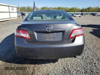 2011 Toyota Camry LE with VIN 4T1BF3EK5BU657158, listed as a Copart auction lot 54829565 with 123,660 mi miles and Salvage Title. Bid and sale history available at DreamBid. Image 6.
