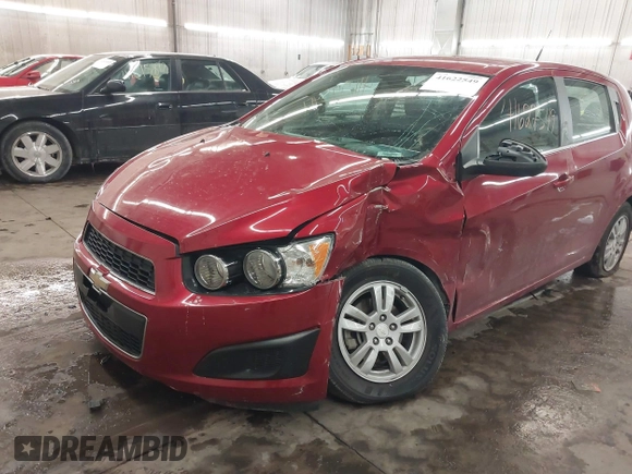 2014 Chevrolet Sonic LT with VIN 1G1JC6SHXE4212589, listed as a IAAI auction lot 41622549 with 63,135 mi miles. Bid and sale history available at carsss.com. Image 6.