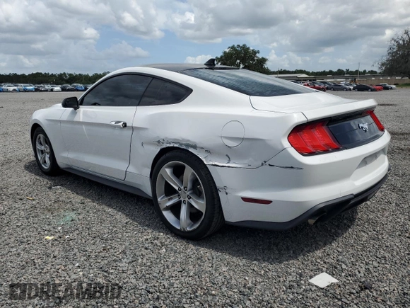 2020 Ford Mustang EcoBoost z VIN 1FA6P8TH7L5175025, wystawiony jako Copart lot #65548905 z przebiegiem 89 894 mil mil oraz Czysty tytuł • Clean title. Historia ofert i sprzedaży dostępna na DreamBid. Obrazek 2.