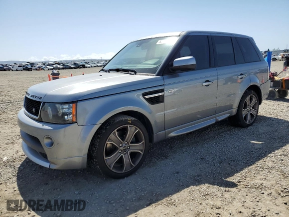 2012 Land Rover Range Rover Sport HSE with VIN SALSF2D47CA741320, listed as a Copart auction lot 52128495 with 110,160 mi miles and Salvage Title. Bid and sale history available at DreamBid. Image 1.