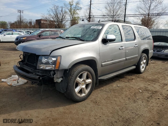 2007 Chevrolet Suburban LT with VIN 3GNFK16387G207034, listed as a Copart auction lot 53916845 with 138,015 mi miles and Salvage Title. Bid and sale history available at carsss.com. Image 1.