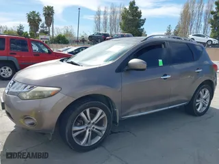 2009 Nissan Murano SL with VIN JN8AZ18W99W128700, listed as a IAAI auction lot 42021096 with 209,751 mi miles. Bid and sale history available at carsss.com. Image 6.
