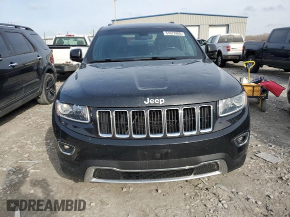 2014 Jeep Grand Cherokee Limited z VIN 1C4RJFBG5EC446829, wystawiony jako Copart lot #51072865 z przebiegiem 114 590 mil mil oraz Szkoda całkowita • Salvage title. Historia ofert i sprzedaży dostępna na DreamBid. Obrazek 5.