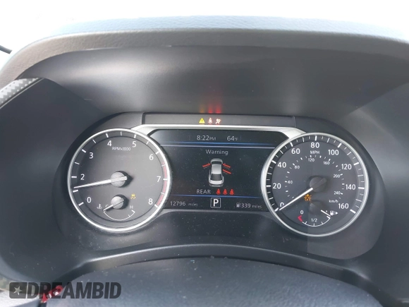 2024 Nissan Sentra SV with VIN 3N1AB8CVXRY256902, listed as a IAAI auction lot 42326382 with 12,796 mi miles and . Bid and sale history available at DreamBid. Image 7.