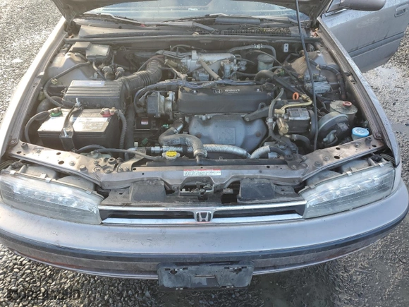 1992 Honda Accord LX with VIN JHMCB7651NC030132, listed as a Copart auction lot 85348914 with 240380 miles and Salvage Title. Bid and sale history available at carsss.com. Image 11.