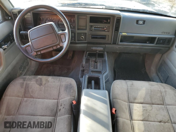 1996 Jeep Cherokee Sport with VIN 1J4FJ68SXTL269085, listed as a Copart auction lot 89119215 with 254,679 mi miles and Clean Title. Bid and sale history available at carsss.com. Image 8.