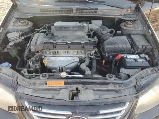 2009 Kia Spectra EX with VIN KNAFE221795612478, listed as a Copart auction lot 76695174 with 183,763 mi miles and Clean Title. Bid and sale history available at carsss.com. Image 11.