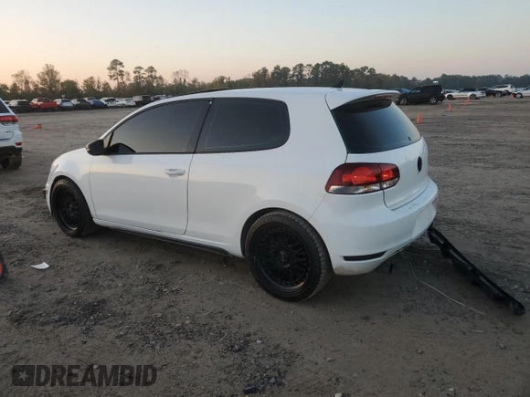 2012 Volkswagen GTI w/Conv & Sunroof with VIN WVWEV7AJXCW252931, listed as a Copart auction lot 84538064 with 126,899 mi miles and Salvage title. Bid and sale history available at DreamBid. Image 2.