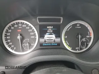 2014 Mercedes-Benz B Electric Drive with VIN WDDVP9AB4EJ001794, listed as a Copart auction lot 46194375 with 40,735 mi miles and Clean Title. Bid and sale history available at DreamBid. Image 9.