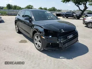 2019 Audi Q5 Premium Plus with VIN WA1BNAFY0K2115034, listed as a Copart auction lot 58176075 with 78,705 mi miles and Non repairable. Bid and sale history available at DreamBid. Image 14.