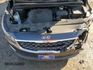 2020 Kia Sedona LX with VIN KNDMB5C17L6590101, listed as a Copart auction lot 46798405 with 101,064 mi miles and Salvage Title. Bid and sale history available at carsss.com. Image 12.