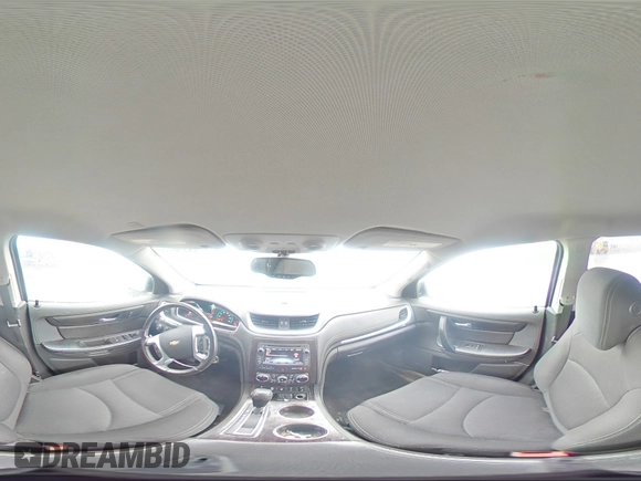 2017 Chevrolet Traverse LT with VIN 1GNKRHKD3HJ143938, listed as a Copart auction lot 51129285 with 92,187 mi miles and Salvage Title. Bid and sale history available at DreamBid. Image 14.