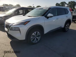 2022 Nissan Rogue SV with VIN 5N1BT3BB3NC720653, listed as a Copart auction lot 55926295 with 60,210 mi miles and Clean Title. Bid and sale history available at DreamBid. Image 1.