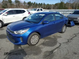 2020 Kia Rio S with VIN 3KPA24AD1LE260040, listed as a Copart auction lot 50292065 with 65,156 mi miles and Salvage Title. Bid and sale history available at carsss.com. Image 1.
