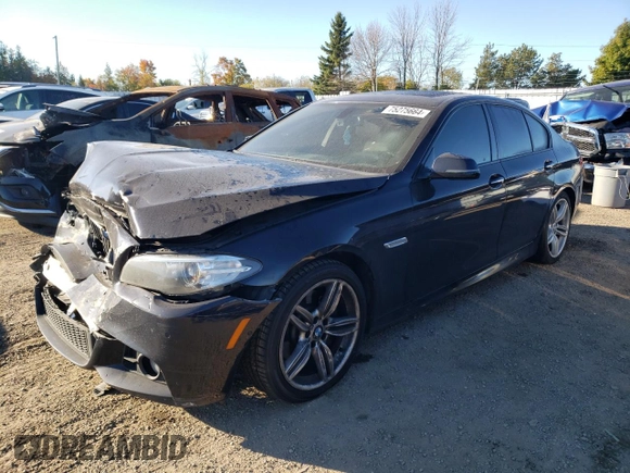 2015 BMW 5 Series 535d xDrive with VIN WBAFV3C56FD686970, listed as a Copart auction lot 75275664 with 228,496 mi miles and Salvage title. Bid and sale history available at DreamBid. Image 1.