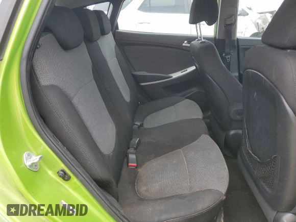 2013 Hyundai Accent GS with VIN KMHCT5AE6DU083617, listed as a Copart auction lot 58719915 with 157,502 mi miles and Clean title. Bid and sale history available at DreamBid. Image 10.