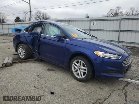 2014 Ford Fusion SE with VIN 3FA6P0HD4ER204598, listed as a Copart auction lot 47374615 with Not Provided miles and Salvage Title. Bid and sale history available at DreamBid. Image 4.