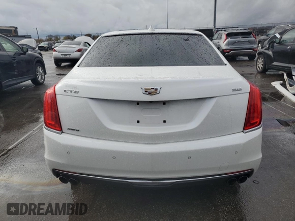 2016 Cadillac CT6 AWD with VIN 1G6KB5RS6GU166517, listed as a Copart auction lot 80736304 with 60,261 mi miles and Salvage title. Bid and sale history available at DreamBid. Image 6.