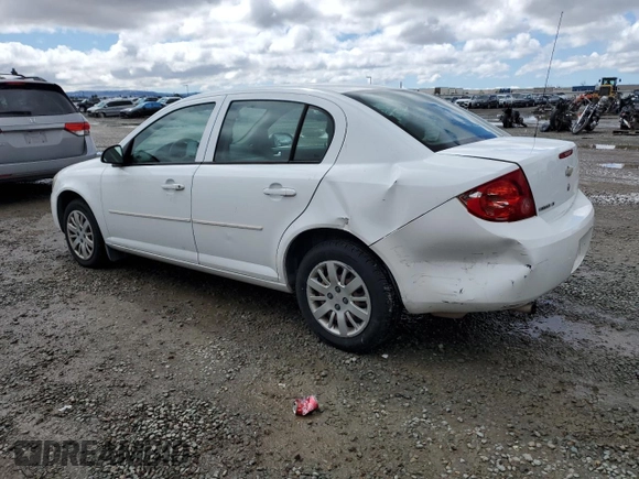 2010 Chevrolet Cobalt 1LT with VIN 1G1AD5F52A7163307, listed as a Copart auction lot 48819625 with 85,383 mi miles and Salvage Title. Bid and sale history available at DreamBid. Image 2.