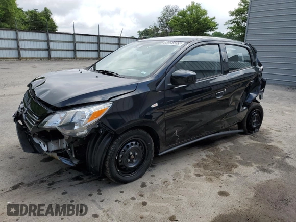 2021 Mitsubishi Mirage ES с VIN ML32AUHJXMH012614, выставлен на аукционе Copart как лот 60284465 с пробегом 8 446 миль миль и Списание • Salvage title. История ставок и продаж доступна на DreamBid. Изображение 1.