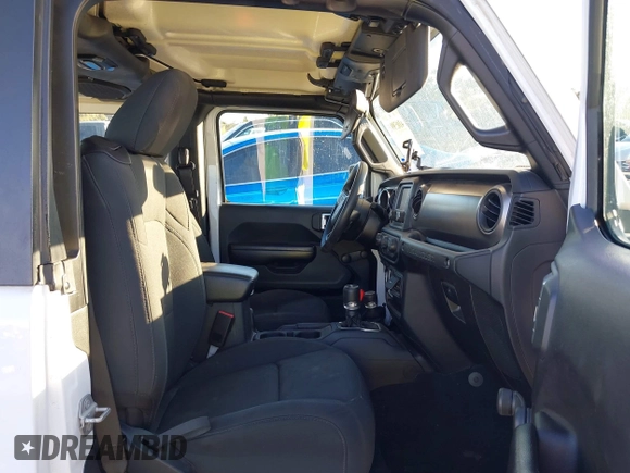 2021 Jeep Wrangler Sport S with VIN 1C4GJXAN2MW663880, listed as a IAAI auction lot 41059915 with 83,867 mi miles and . Bid and sale history available at DreamBid. Image 5.