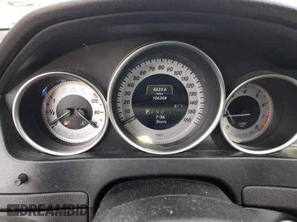 2014 Mercedes-Benz C 250 Sport with VIN WDDGF4HB4EG217324, listed as a Copart auction lot 50651105 with 106,304 mi miles and Salvage Title. Bid and sale history available at DreamBid. Image 9.