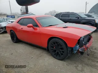 2010 Dodge Challenger SRT-8 with VIN 2B3CJ7DWXAH115690, listed as a Copart auction lot 86062574 with Not provided miles and Salvage title. Bid and sale history available at DreamBid. Image 4.