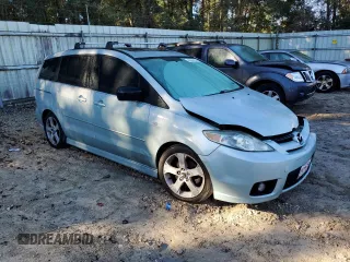 2006 Mazda 5 Sport with VIN JM1CR293460105029, listed as a Copart auction lot 80968234 with Not Provided miles and Salvage Title. Bid and sale history available at DreamBid. Image 4.