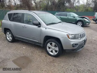 2017 Jeep Compass Sport with VIN 1C4NJCBA4HD123718, listed as a IAAI auction lot 41986191 with NaN miles. Bid and sale history available at carsss.com. Image 1.