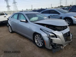 2014 Cadillac CTS Luxury AWD with VIN 1G6AX5SX6E0140605, listed as a Copart auction lot 73649144 with Not Provided miles and Clean Title. Bid and sale history available at DreamBid. Image 4.