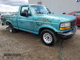 1994 Ford F-150 with VIN 1FTDF15Y2RNB60854, listed as a Copart auction lot 47066675 with 225,105 mi miles and Clean Title. Bid and sale history available at carsss.com. Image 4.