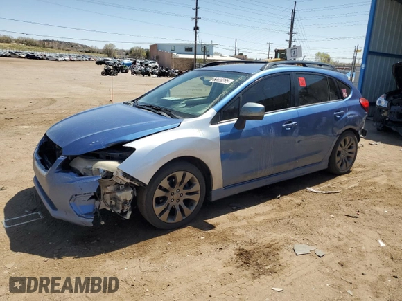 2014 Subaru Impreza Special Sports Premium с VIN JF1GPAL60E8293252, выставлен на аукционе Copart как лот 52820285 с пробегом Не указан миль и На запчасти • Non repairable. История ставок и продаж доступна на DreamBid. Изображение 1.