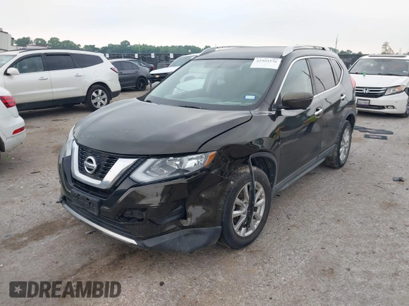 2017 Nissan Rogue SV with VIN KNMAT2MT8HP504634, listed as a IAAI auction lot 42303276 with 100,177 mi miles and . Bid and sale history available at DreamBid. Image 17.