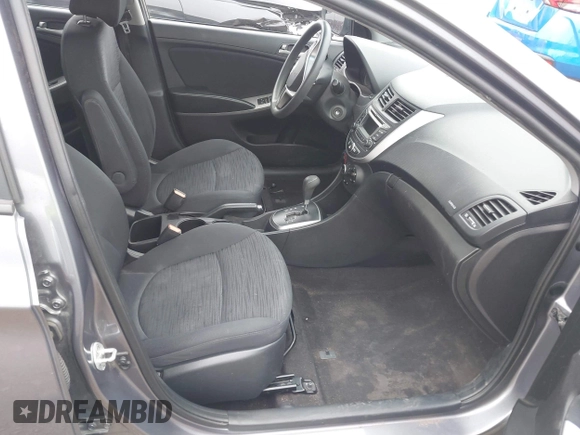 2016 Hyundai Accent SE with VIN KMHCT5AE6GU278170, listed as a IAAI auction lot 42148771 with 114,836 mi miles. Bid and sale history available at carsss.com. Image 5.