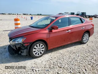 2017 Nissan Sentra SV with VIN 3N1AB7AP2HL663543, listed as a Copart auction lot 60820755 with 112,747 mi miles and Salvage title. Bid and sale history available at DreamBid. Image 1.