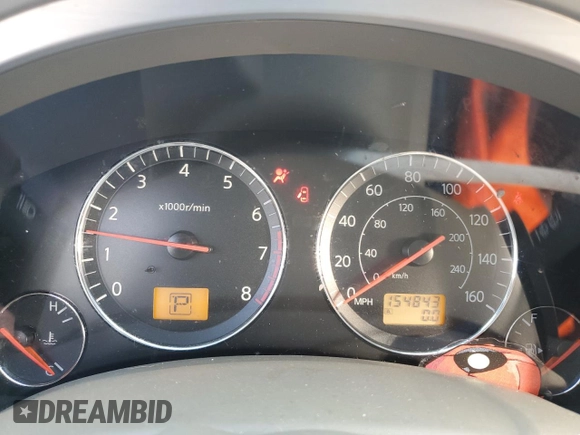 2003 Infiniti FX Options with VIN JNRAS08W43X201029, listed as a Copart auction lot 75742894 with 154,843 mi miles and Clean Title. Bid and sale history available at DreamBid. Image 9.